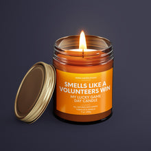 Load image into Gallery viewer, Smells Like A Volunteers Win | Tennessee Lucky Game Day Candle | Soy Wax Candle
