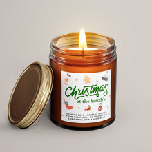 Load image into Gallery viewer, Custom Christmas Candle | Soy Candle
