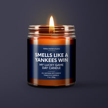 Load image into Gallery viewer, Smells Like A Yankees Win | New York Lucky Game Day Candle | Soy Wax Candle
