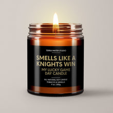 Load image into Gallery viewer, Smells Like A Knights Win | Las Vegas Lucky Game Day Candle | Soy Wax Candle
