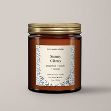 Load image into Gallery viewer, Sunny Citrus Soy Wax Candle
