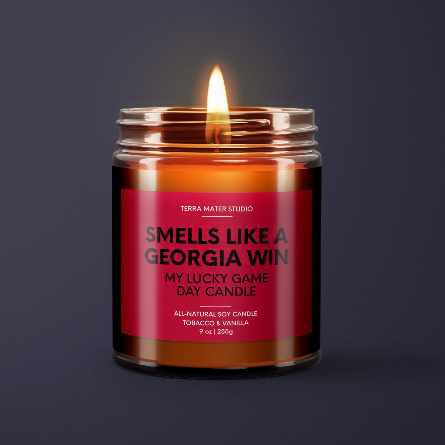 Smells Like A Georgia Win | Georgia Lucky Game Day Candle | Soy Wax Candle