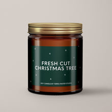 Load image into Gallery viewer, Christmas Tree Soy Wax Candle
