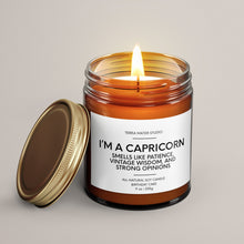 Load image into Gallery viewer, Capricorn Birthday Candle | Soy Wax Candle | Horoscope Candle
