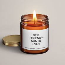 Load image into Gallery viewer, Best Friend To Auntie Soy Wax Candle | Pregnancy Announcement Gift
