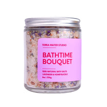 Load image into Gallery viewer, Bathtime Bouquet | Organic Botanical Bath Salts | 8 oz
