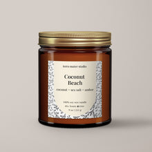 Load image into Gallery viewer, Coconut Beach Soy Wax Candle
