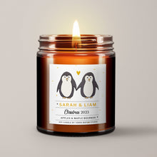 Load image into Gallery viewer, Custom Christmas Candle For Couple | Soy Candle
