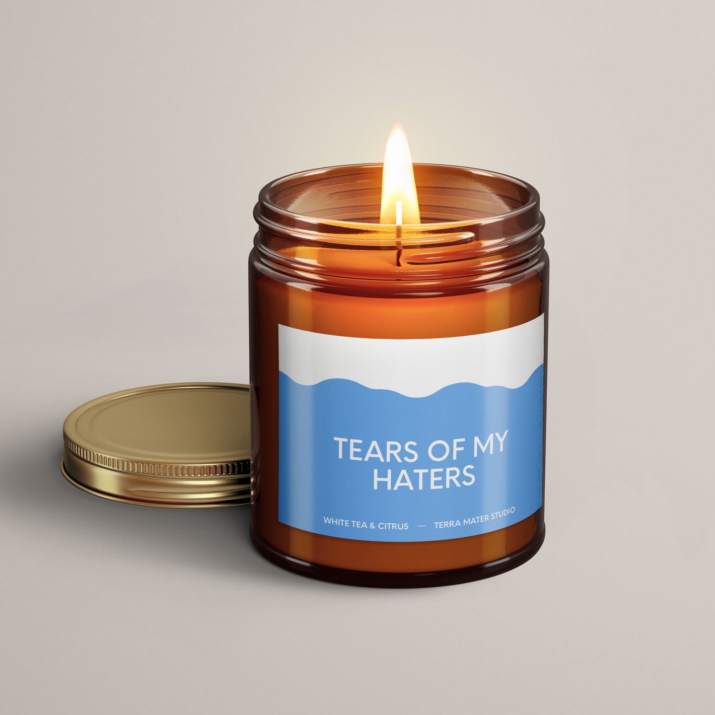 Tear Of My Haters Soy Wax Candle | Funny Candles