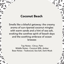 Load image into Gallery viewer, Coconut Beach Soy Wax Candle
