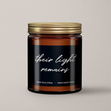 Load image into Gallery viewer, Their Light Remains Soy Wax Candle | Sympathy Gift
