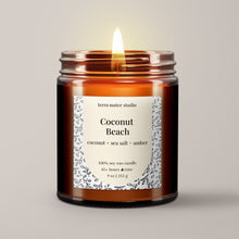 Load image into Gallery viewer, Coconut Beach Soy Wax Candle
