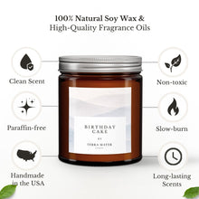 Load image into Gallery viewer, Birthday Cake All-Natural Scented Candle
