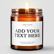 Personalized Scented Candle | Candle With Message | Custom Gift