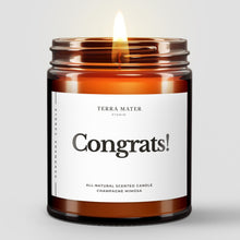 Load image into Gallery viewer, Congrats All-Natural Scented Candle
