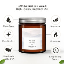Load image into Gallery viewer, Fruit Loops All-Natural Scented Candle
