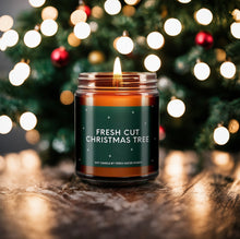 Load image into Gallery viewer, Christmas Tree Soy Wax Candle
