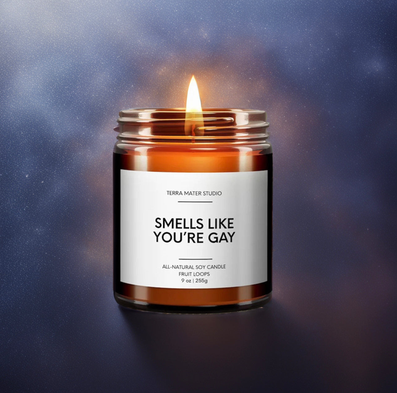 Smells Like You’re Gay Soy Wax Candle | Funny Candles