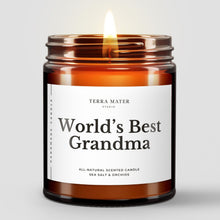 Load image into Gallery viewer, World's Best Grandma All-Natural Scented Candle

