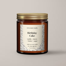 Load image into Gallery viewer, Birthday Cake | All Natural Soy Wax Candle
