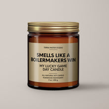 Load image into Gallery viewer, Smells Like A Boilermakers Win | Lucky Game Day Candle | Soy Wax Candle
