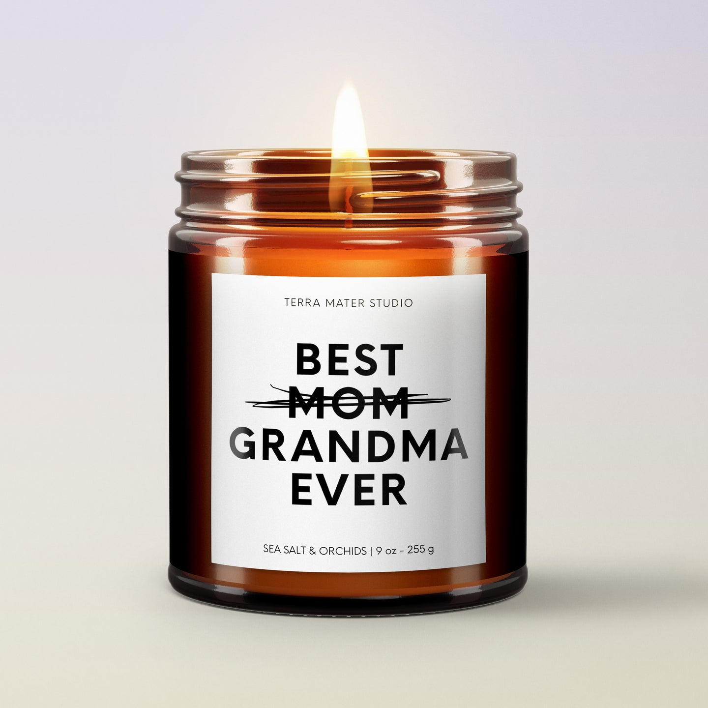 candle for grandma scented candle front