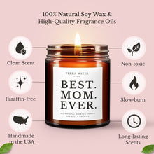 Load image into Gallery viewer, Best Mom Ever Scented Candle | Gift For Mom | Mother's Day Gift
