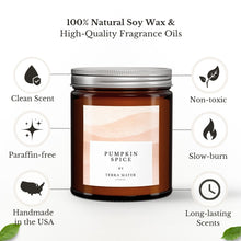 Load image into Gallery viewer, Pumpkin Spice All-Natural Scented Candle
