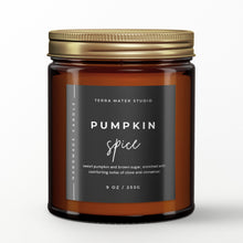 Load image into Gallery viewer, Pumpkin Spice All-Natural Scented Candle | 50+ Hour Burn
