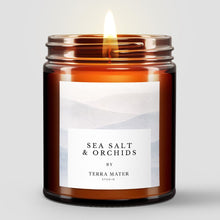 Load image into Gallery viewer, Sea Salt &amp; Orchids All-Natural Scented Candle
