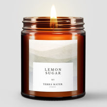 Load image into Gallery viewer, Lemon Sugar All-Natural Scented Candle
