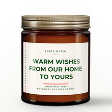 Load image into Gallery viewer, Warm Wishes From Our Home To Yours | Soy Wax Holiday Candle
