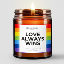 Load image into Gallery viewer, Love Always Wins All-Natural Scented Candle
