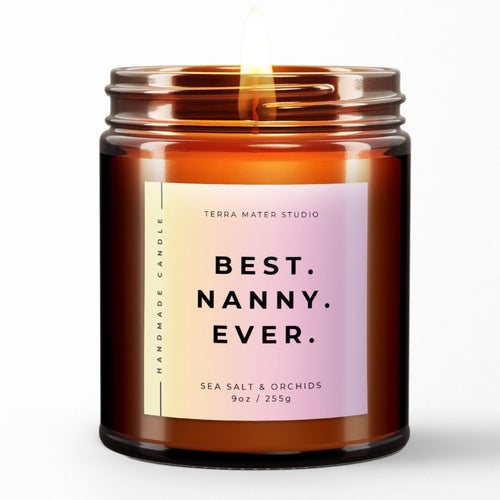 gift for nanny scented candle