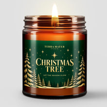 Load image into Gallery viewer, Christmas Tree Soy Candle | Holiday Home Fragrance
