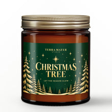 Load image into Gallery viewer, Christmas Tree Soy Candle | Holiday Home Fragrance
