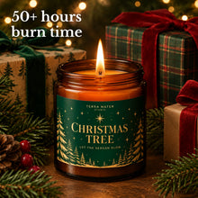 Load image into Gallery viewer, Christmas Tree Soy Candle | Holiday Home Fragrance
