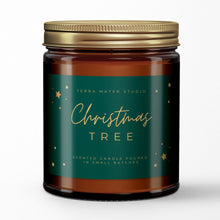 Load image into Gallery viewer, Christmas Tree All-Natural Soy Wax Candle | Perfect For Gifting
