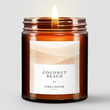 Load image into Gallery viewer, Coconut Beach All-Natural Scented Candle
