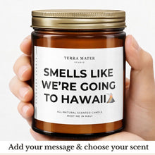 Load image into Gallery viewer, Personalized Scented Candle | Candle With Message | Custom Gift
