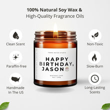 Load image into Gallery viewer, Personalized Scented Candle | Candle With Message | Custom Gift
