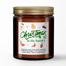 Load image into Gallery viewer, Custom Christmas Candle | Perfect For Gifting!
