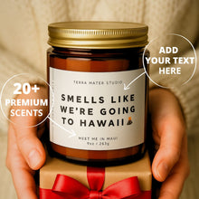 Load image into Gallery viewer, Personalized Scented Candle | Candle With Message | Custom Gift

