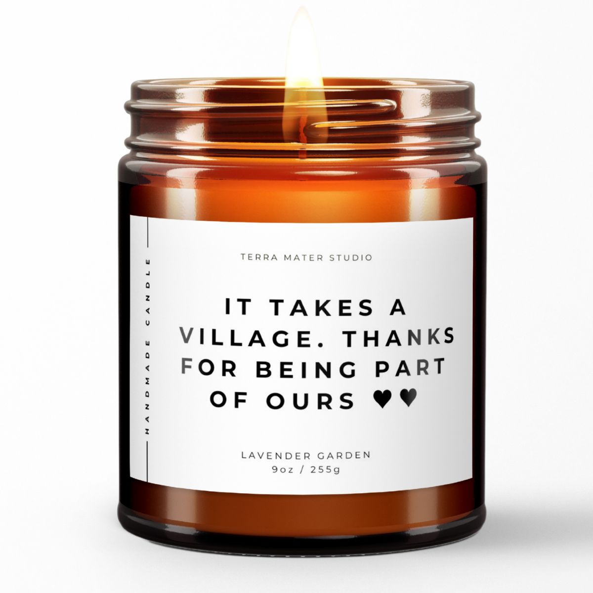 It Takes A Village Soy Wax Candle | Teacher Gift