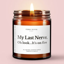 Load image into Gallery viewer, My Last Nerve All-Natural Scented Candle
