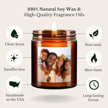 Load image into Gallery viewer, Custom Photo Scented Candle | All-Natural Candle

