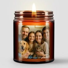 Load image into Gallery viewer, Custom Photo Scented Candle | All-Natural Candle
