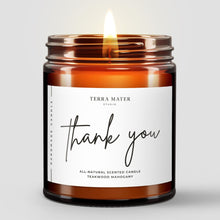 Load image into Gallery viewer, Thank You All-Natural Soy Wax Candle
